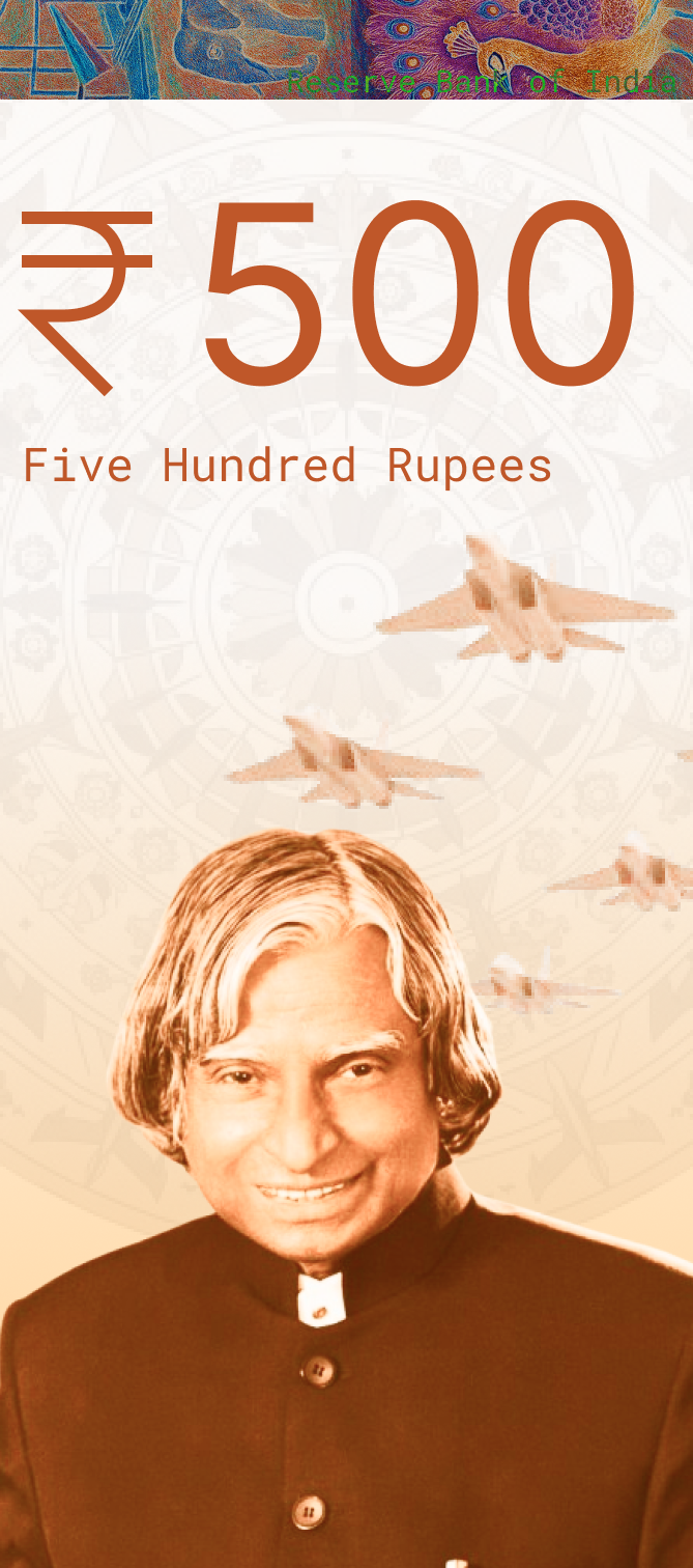 ₹500 Currency Note